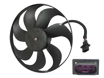 VAPAATUUL. 345MM VW POLO 250/60W 345MM - Vapaatuulettimet ja vastukset merkkihaku - 9033-1450 - 1