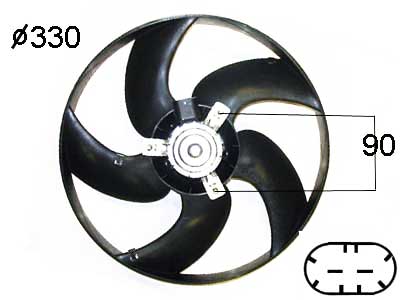 VAPAATUUL.MOOT. P-206 98- - Vapaatuulettimet ja vastukset merkkihaku - 9043-1460 - 1