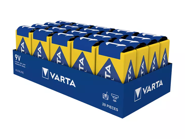 VARTA INDUSTRIAL PRO 9V PARISTO - 9V paristot - 1811-8741650 - 2