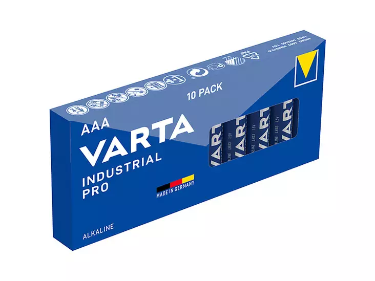 VARTA INDUSTRIAL PRO AAA PARISTO 10KPL - AAA paristot - 1811-8740210 - 2