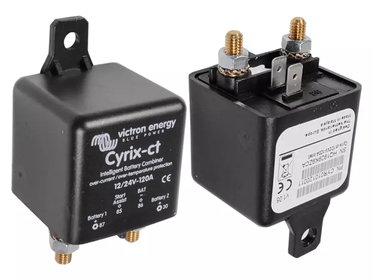 Victron Cyrix-CT 12/24V-120A älykäs kaksoisakkurele - Kaksoisakkureleet & jakodiodit veneeseen - 1702-87440 - 1