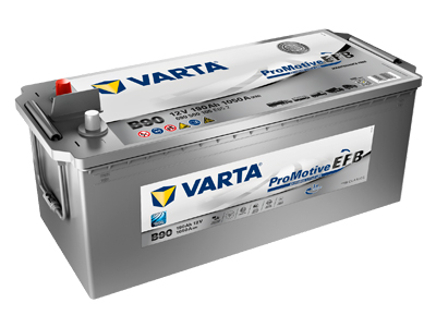 Varta B90 Pro Motive EFB käynnistysakku 12V 190Ah 1050A +/- - VARTA vene- ja vapaa-ajan akut - 1810-B90 - 1