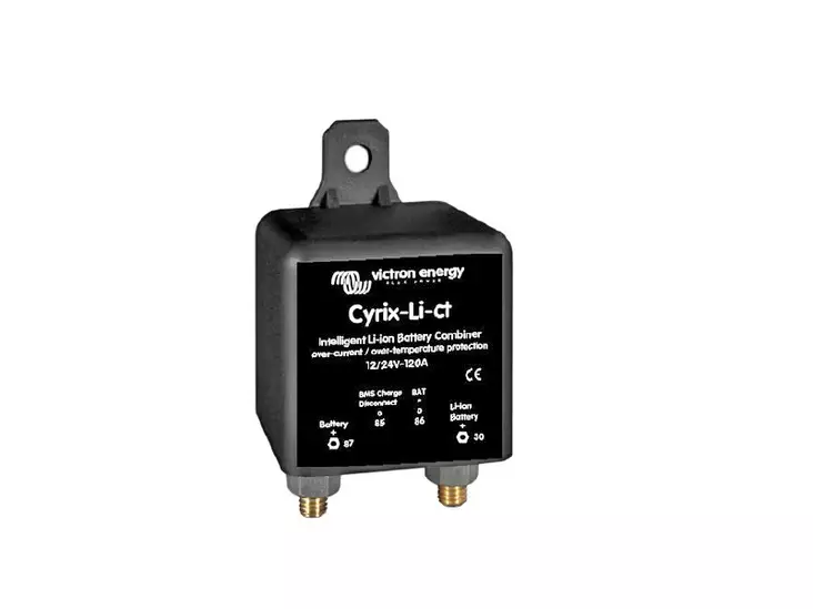 Victron Cyrix-Li-CT 12/24V-120A älykäs Li-ion kaksoisakkurele - Kaksoisakkureleet & jakodiodit veneeseen - 1702-87450 - 1