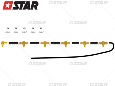 YLIVUOTOLETKUSARJA BMW 6 SYL - Polttoaineen ylivuotoletkusarja - 51118-20 - 1