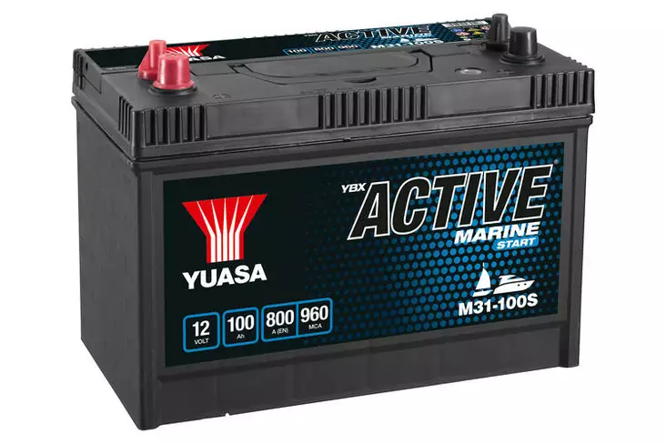 Yuasa M31-100S vapaa-ajan akku 12V 100A 800A(EN) - Vene-ja vapaa-ajan akut - M31-100 - 1