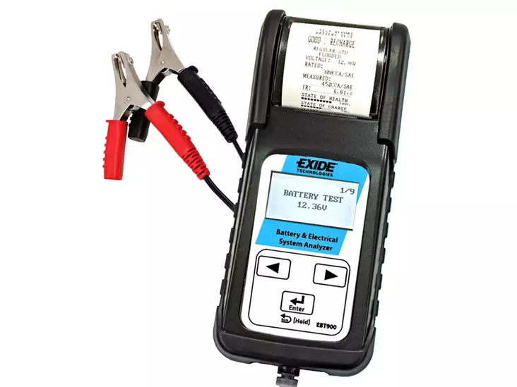 Exide EBT900 akkutesteri 12V - tulostimella - Akkutesterit - 1700-EBT900 - 1