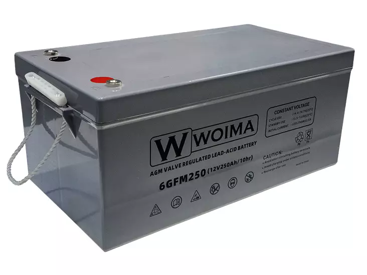 Woima AGM VRLA 12V 250Ah vapaa-ajan akku - Woima vapaa-ajan akku - 1806-77250 - 1