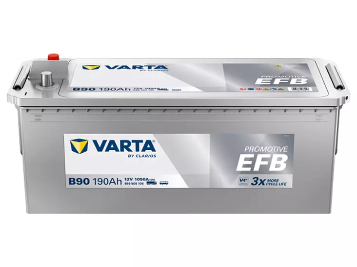 VARTA PROMOTIVE EFB 190AH 1050A 513X223X223MM +/- - VARTA vene- ja vapaa-ajan akut - 1820-B90 - 1