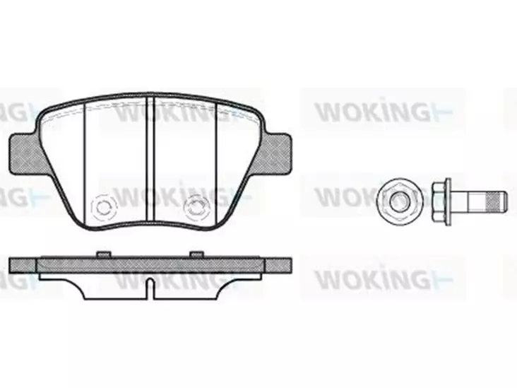 JARRUPALASARJA #WOKING TAKA, AUDI, SEAT, SKODA, VW - Jarrupalasarjat - P1520300 - 1