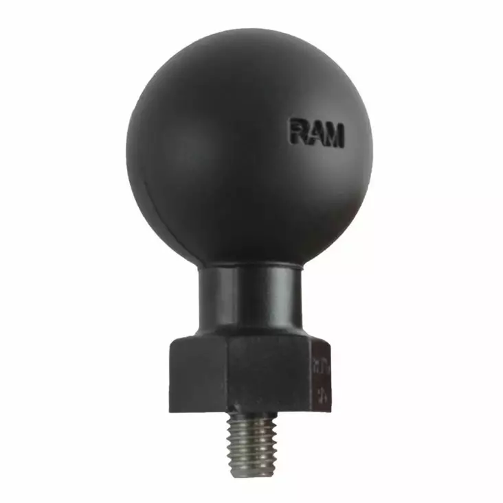 Ram Mounts kiinnityspallo kierteellä M8-1.25 x 10mm 1,52 C-sarja - Komponentit C-sarja 1,5 " pallo - RAP-379U-M812510 - 1