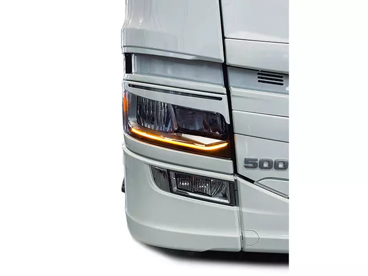 Truckvision oranssi Led-päivävalosarja - Scania Next.Gen S & R 2016-2023+ - Päiväajovalot - 1645-3020 - 1
