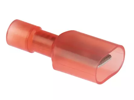 AUTOLINE ERISTETTY LATTALIITIN 6,3MM UROS PUNAINEN 50KPL - Liitin Punainen - 1852401 - 3