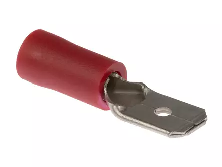 AUTOLINE LATTALIITIN 6,3MM UROS PUNAINEN 100KPL - Liitin Punainen - 1852001 - 3