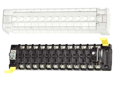 Blue Sea 5051 sulakerasia 12x automaattisulakkeelle - Blue Sea Sulakerasiat - 1790-5051 - 1