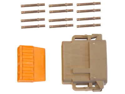 Deutsch DTM 12-napainen liitinsarja IP68 (naaras) - Liitinrasia Deutsch - 1605-N8K081 - 1