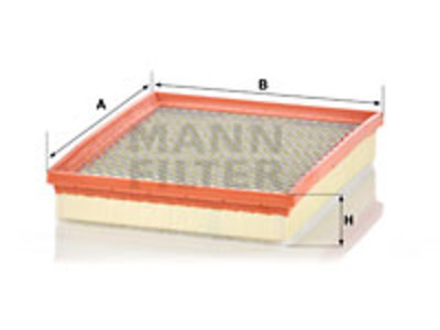 ILMANSUODATIN MANN, SAAB - Ilmansuodattimet - 1482-C301701 - 1