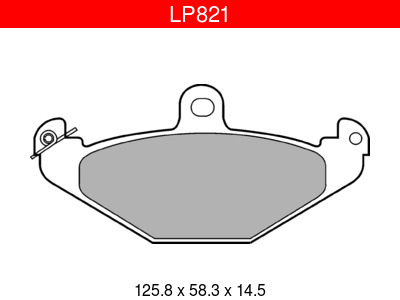 JARRUPALASARJA DELPHI TAKA, LOTUS, RENAULT - Jarrupalasarjat - LP821 - 1