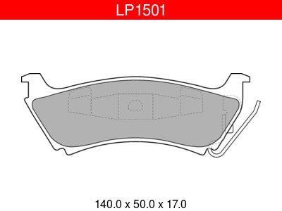 JARRUPALASARJA DELPHI TAKA, MERCEDES - Jarrupalasarjat - LP1501 - 1
