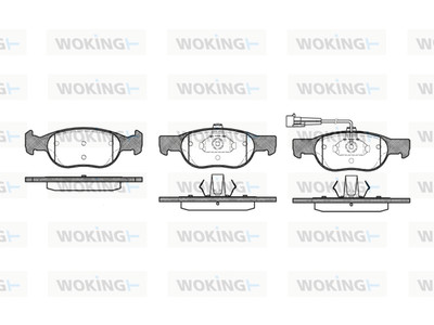 JARRUPALASARJA WOKING ETU, ALFA, FIAT, LANCIA - Jarrupalasarjat - P488311 - 1