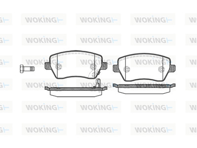 JARRUPALASARJA WOKING ETU, NISSAN, OPEL, SUZUKI - Jarrupalasarjat - P887311 - 1