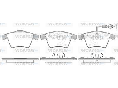JARRUPALASARJA WOKING ETU, VW - Jarrupalasarjat - P1145311 - 1