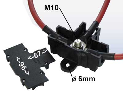 Haaroitusrasia T-liitos 1xM10 - Jakorasiat - 1555-0301 - 1