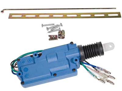 Yleismalli keskuslukituksen ovimoottori 12V 5-nap - Keskuslukitusjärjestelmän osat - 37000011 - 1