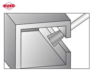 KOVAMETALLIVIILA RUKO 12.0MM N KARTIO - Pyörivät kovametalliviilat - RU-116241 - 2