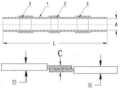 Autoline kutistejatkoliitin tinalla kirkas/valkoinen 10kpl - Kutisteliittimet - 1569-20021 - 2