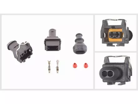 LIITINSARJA, FIAT / MB YM., 2-PIN, 1 KPL - Pistokkeet, rasiat 2-nap - 1571-60311 - 1