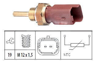 LÄMPÖTUNNISTIN (JÄÄHD.NESTE) - Lämpötilan tunnistimet neste, öljy, - 7901-94511 - 1