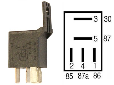MIKRORELE 10/20A 5N. VASTUS+PIDIKE - Mikroreleet 12V - 4RD007814031 - 1