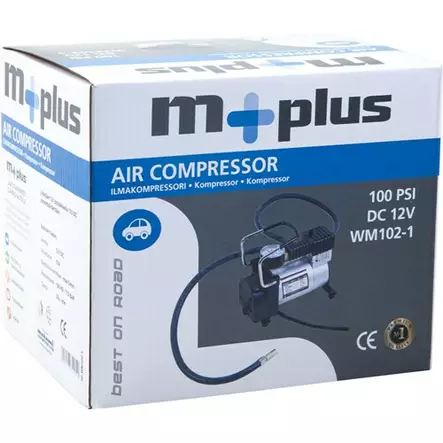 M+ ILMAKOMPRESSORI DC12V METALLIRUNKO CE-HYV - Ilmakompressorit - 50-WM102-1 - 1