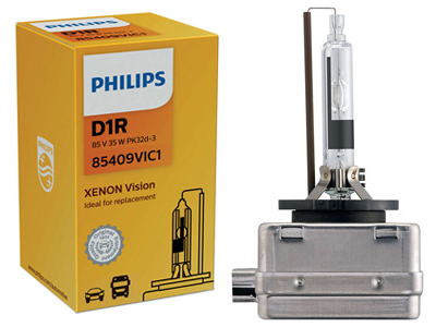 Philips Xenon Vision D1R 85V Xenon polttimo 1kpl - PHILIPS Xenon D1R - 10-85409VIC1 - 1