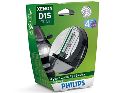 Philips Xenon LongerLife D1S 85V Xenon polttimo 1kpl - PHILIPS Xenon D1S - 10-85415SYS1 - 1