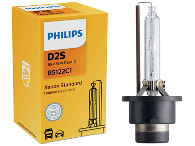 Philips Xenon Vision D2S 85V Xenon polttimo 1kpl - PHILIPS - polttimot - 10-85122VIC1 - 1