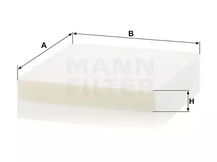RAITISILMASUODATIN MANN, VAG - Raitisilmasuodattimet - 1482-CU26021 - 2