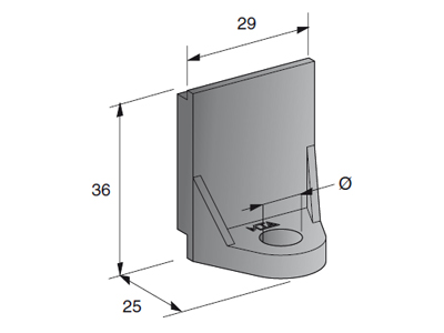 RASIAN KIINNTYSKORVA (NAARAS) - MTA Adapterit ja kiinnikkeet - 0300691 - 2