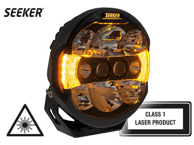 Seeker Quantum LedZer 9" pyöreä led-lisävalo - Pyöreät lisävalot - 1605-NS2071 - 2
