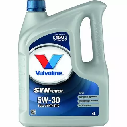 VALVOLINE SYNPOWER ENV C2 5W-30 4L - Valvoline moottoriöljyt - 21-872521 - 1