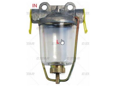 VEDENEROTIN 1/2 SINISTRO - Suodatinkannet ja suodattimet - 49123-1 - 1