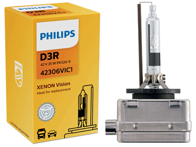 Philips Xenon Vision D3R 42V Xenon polttimo 1kpl - PHILIPS Xenon D3R - 10-42306VIC1 - 1