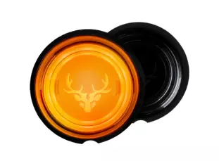 Strands Freedom Viking Dark led-äärivalo - Keltainen 12-24V - Kumivarsi äärivalot - 1605-830431 - 1