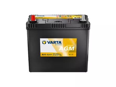 Varta A11 Dynamic AGM käynnistysakku 12V 45Ah 370A +/- - VARTA käynnistysakut - 1820-A11 - 1