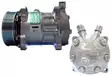 AC KOMPRESSORI 24V SD7H15 119MM PV8 KANSI JE - Ilmastointikompressorit yleismallit - 51-99351 - 1