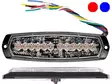 AXIXTECH SM6-D 6+6LED DUAL RED/BLUE R65 (XR2/XB2) # - LED-tasovilkku - 1603-300661 - 1