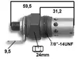 HEHKU TA60B,1854102 LAATT - Hehkutulpat - 8003-0601 - 1
