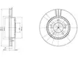 JARRULEVY DELPHI, 2 KPL / PKT, ETU, HONDA - Jarrulevyt - BG3061 - 1
