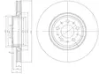 JARRULEVY DELPHI, 2 KPL / PKT, ETU, VOLVO S80 - Jarrulevyt - BG4071 - 1