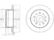 JARRULEVY DELPHI, 2 KPL / PKT, TAKA, CITROËN JUMPER, RELAY - Jarrulevyt - BG4061 - 1